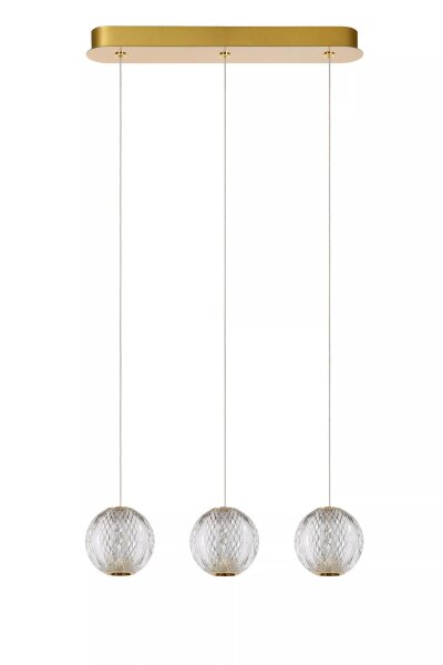 LED Pendelleuchte Vintage Metall Gold 48 cm 5 W 2700 K