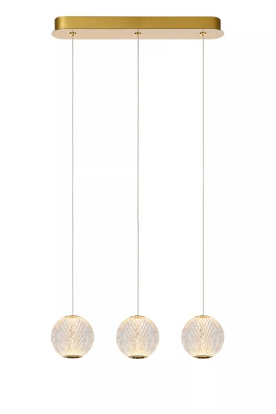 LED Pendelleuchte Vintage Metall Gold 48 cm 5 W 2700 K