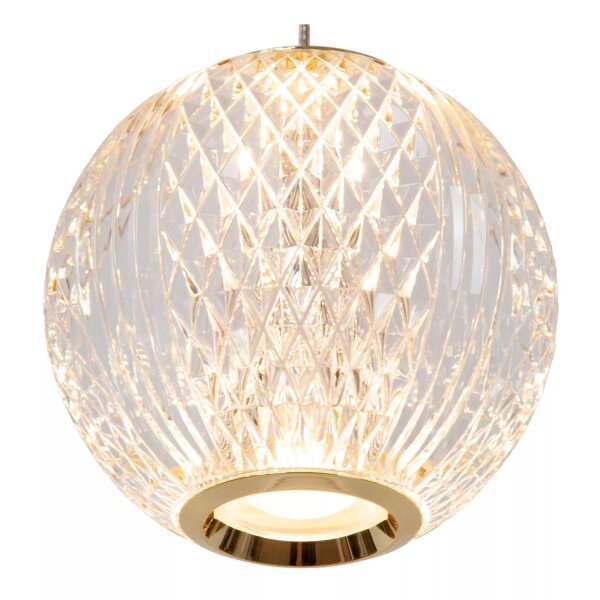 LED Pendelleuchte Vintage Metall Gold 48 cm 5 W 2700 K