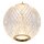 LED Pendelleuchte Vintage Metall Gold 48 cm 5 W 2700 K