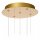 LED Hängelampe Vintage Gold L:32 cm 5-flammig 2700 K