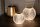LED Akku Tischlampe dimmbar Gold 8,7 cm 3 h 3000 K
