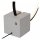 LED Tischlampe dimmbar Grau Schwarz 32 cm 3000 K 6 W