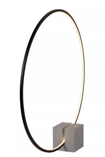 LED Tischlampe dimmbar Grau Schwarz 83 cm 3000 K