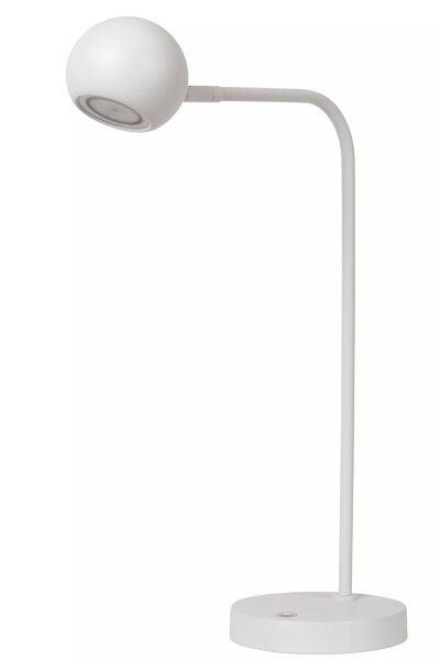 LED Akku Tischlampe Weiß flexibel 49 cm 8 h 2700 K