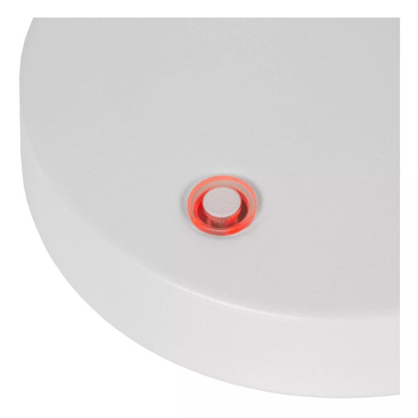 LED Akku Tischlampe Weiß flexibel 49 cm 8 h 2700 K