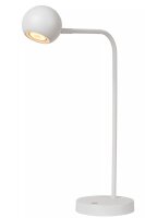 LED Akku Tischlampe Weiß flexibel 49 cm 8 h 2700 K