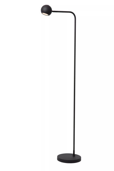 LED Akku Stehleuchte Schwarz 138 cm 8 h 2700 K dimmbar