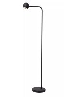 LED Akku Stehleuchte Schwarz 138 cm 8 h 2700 K dimmbar