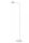 LED Akku Stehleuchte Weiß 138 cm 8 h 2700 K dimmbar