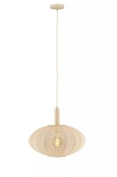 Moderne H&auml;ngelampe Beige &Oslash;50 cm rund E27...