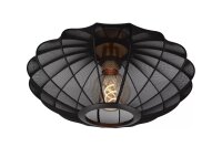 Blendarme Deckenleuchte Schwarz Gold Ø40 cm E27...