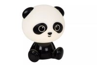 LED Tischlampe Schwarz Weiß Panda 3 W Schalter dimmbar