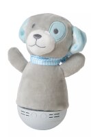 LED Kinderlampe Hund Grau 18 cm 2700 K Musik Batterien