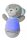 LED Kinderlampe Hund Grau 18 cm 2700 K Musik Batterien