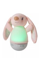 LED Kinderlampe Häschen Pink 2700 K Musik Batterien
