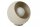 Tischleuchte Beige Glas Metall 20 cm klein E27 blendarm