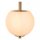 Wandlampe Glas Metall IP44 Gold H:34,5 cm G9 blendarm