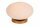 Tischlampe blendarm Glas Metall Gold 21 cm E27 wohnlich