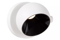 LED Wandstrahler verstellbar Weiß Schwarz 11 W 2700 K