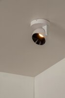 LED Wandstrahler verstellbar Weiß Schwarz 11 W 2700 K