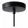 Dekorative Hängelampe Gold Schwarz Affe E27 L:17,6 cm