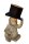 Blendarme Tischlampe Stoffschirm Affe 46 cm E14 Modern