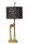 Stoff Tischleuchte Giraffe Gold Braun E27 60,5 cm groß