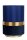 Stilvolle Tischlampe Stoff Blau Gold E14 22 cm Vintage