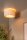 Gemütliche Deckenlampe Stoff Weiß Ø40 cm E27 bis 40 W