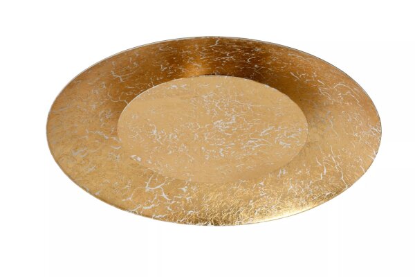 LED Deckenleuchte Metall in Messing Ø34,5 cm 2700 K
