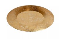 LED Deckenleuchte Metall in Messing &Oslash;34,5 cm 2700 K