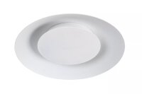 LED Deckenlampe Metall Weiß Ø34 cm indirekt...