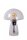 Pilz Tischlampe Rauchglas 28 cm klein E27 Retro Design