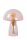 Pilz Tischlampe Pink 28 cm klein E27 bis 60 W Retro