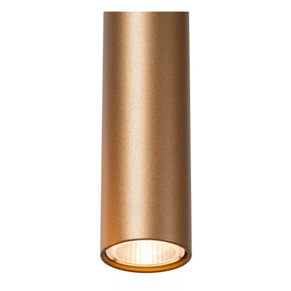 LED Hängelampe Aluminium in Bronze L:38 cm 2700-4000 K