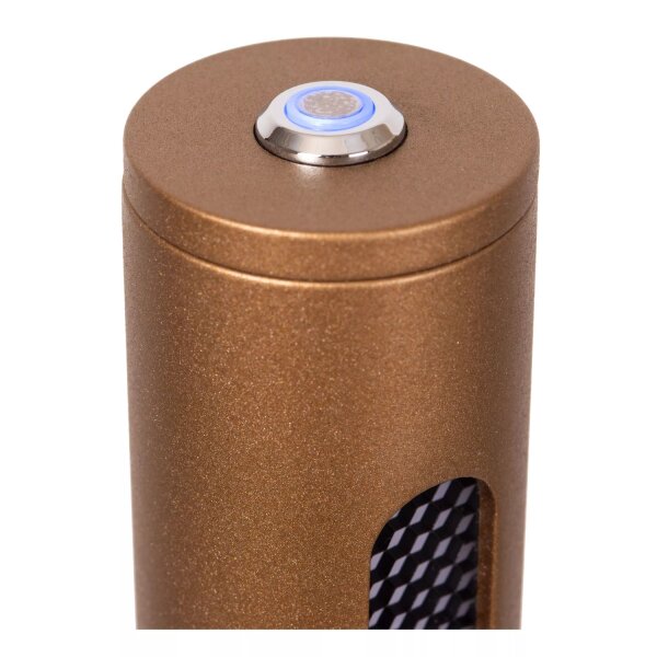 LED Stehlampe dimmbar Touch Bronze 140 cm 2700-4000 K