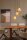 Pendelleuchte Glas Stoff Beige B:46,5 cm E27 3-flammig