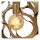 Stilvolle Pendelleuchte Metall Kugel Gold Ø40 cm E27