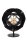 Elegante Tischlampe Metall Schwarz E27 29,2 cm Modern