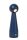 LED Akku Tischlampe Blau Schalter Kegel 22 cm 2700 K