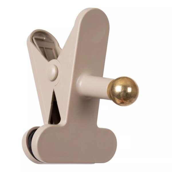 LED Akku Tischlampe dimmbar Taupe 36 cm 2700-5700 K