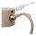LED Akku Tischlampe dimmbar Taupe 36 cm 2700-5700 K