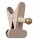 LED Akku Tischlampe dimmbar Taupe 36 cm 2700-5700 K