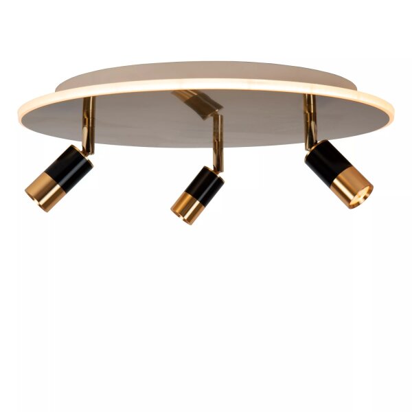 LED Deckenleuchte dimmbar in Gold Ø48 cm 2500-3000 K