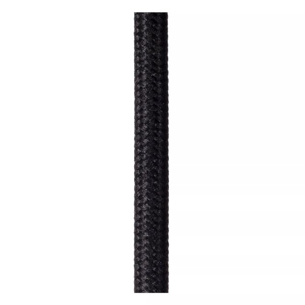 Pendelleuchte Stoff Metall Taupe Schwarz E14 133 cm