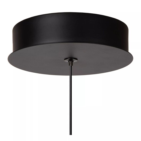 Moderne LED Hängelampe Schwarz Ø13 cm rund 2700 K 9 W
