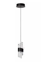 Moderne LED Hängelampe Schwarz Ø13 cm rund...