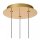 Moderne LED Hängelampe Gold B:25 cm 2700 K 3-flammig