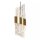 Moderne LED Pendelleuchte Gold L:84 cm 2700 K 5-flammig